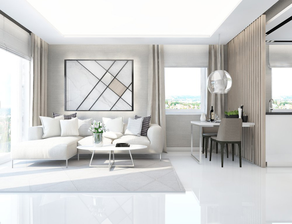 Aranżacja wnętrz apartamentu